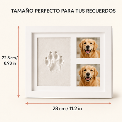 Marco de Huellas para Mascotas con Arcilla